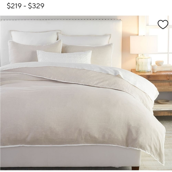 Pottery Barn Bedding Pottery Barn Linen Duvet Cover Poshmark